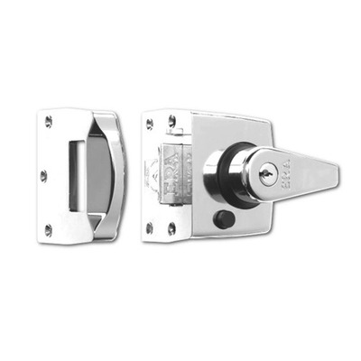 ERA 1830 & 1930 Auto Deadlocking Nightlatch, Polished Chrome - L24169 POLISHED CHROME - NARROW 40mm