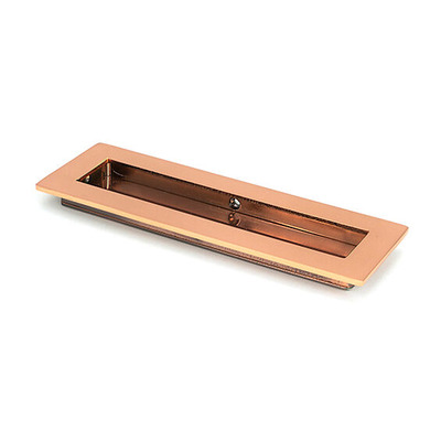 From The Anvil Plain Rectangular Pull (175mm OR 250mm), Polished Bronze - 50136 POLISHED BRONZE - 175mm x 60mm