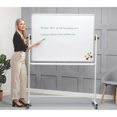 Boards Direct Mobile Revolving Whiteboards