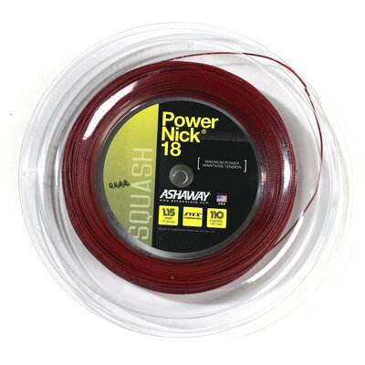 Ashaway PowerNick 18 Squash String - 110m Reel