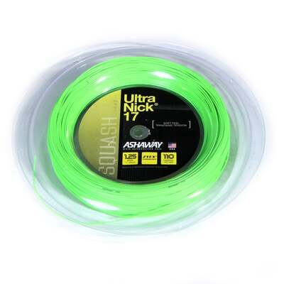 Ashaway UltraNick 17 Squash String - 110m reel