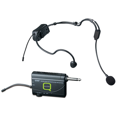 UHF Wireless Headset Microphone System Handsfree Cordless Radio Mic Stage PA
