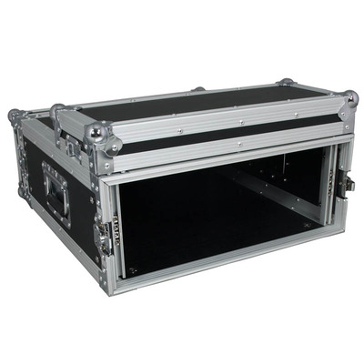 Cobra 4U 19-Inch Rack Flight Case 520mm Deep - Removable Lids, Strong Ply