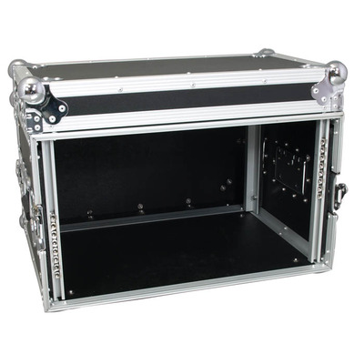 Cobra 6U 19-Inch Rack Flight Case 350mm Deep - Strong Plywood, Removable Lids