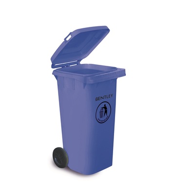 120 Litre Wheelie Bin - Blue