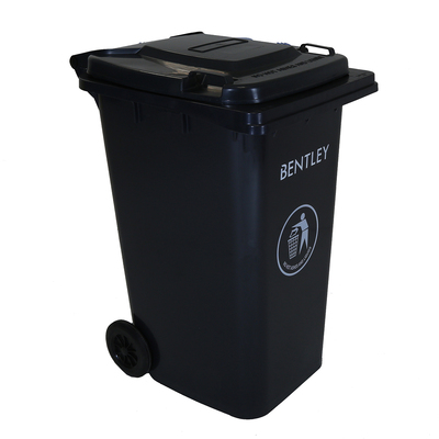 240 Litre Black Wheelie Bin