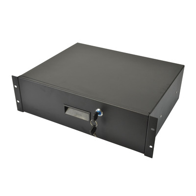 Drawer For 19" Racks 3U with Lock - Fits Standard 19" Rack Cases
