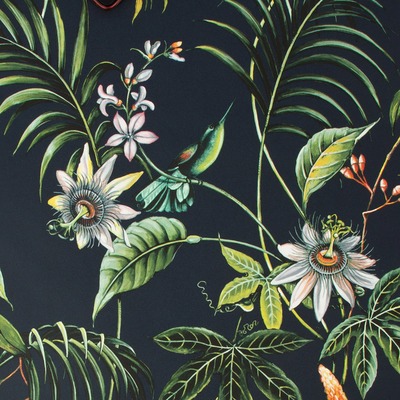 Adilah Floral Wallpaper Dark Super Fresco Easy 106976