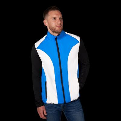 BTR Hi Vis Reflective Running & Cycling Gilet & Vest with Pockets