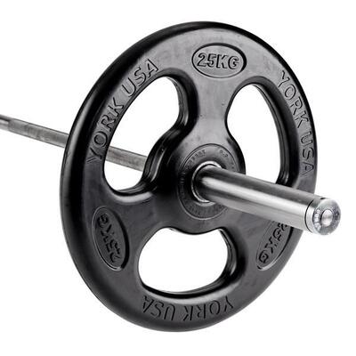 York ISO-Grip Rubber Olympic Weight Plates
