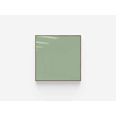 'Area' Oak Framed Glass Board