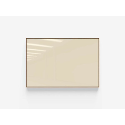 'Area' Oak Framed Glass Board