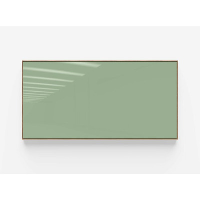 'Area' Oak Framed Glass Board