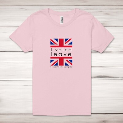 I Voted Leave Adult T-Shirt