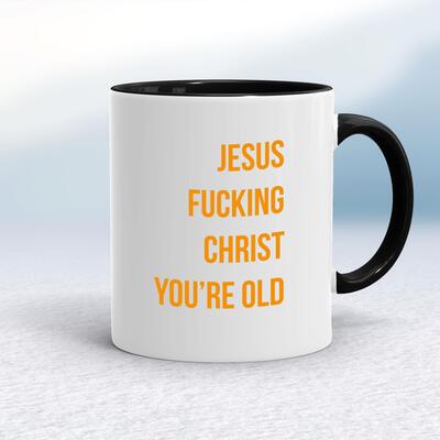 Jesus Fucking Christ Mug