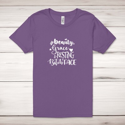 Beauty and Grace Adult T-Shirt
