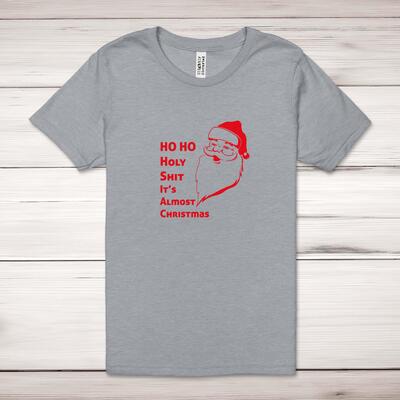 Ho Ho Holy Shit Adult T-Shirt