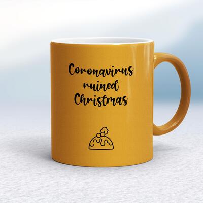 Coronavirus Ruined Christmas Mug
