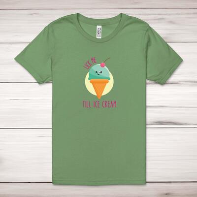 Lick Me Till Ice Cream Adult T-Shirt