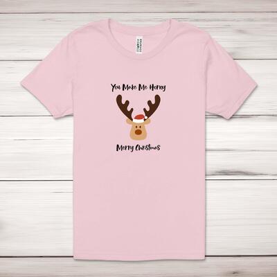 Horny Merry Christmas Adult T-Shirt