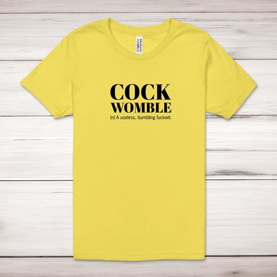 Cock Womble Adult T-Shirt