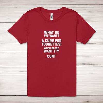 Cure For Tourettes Adult T-Shirt