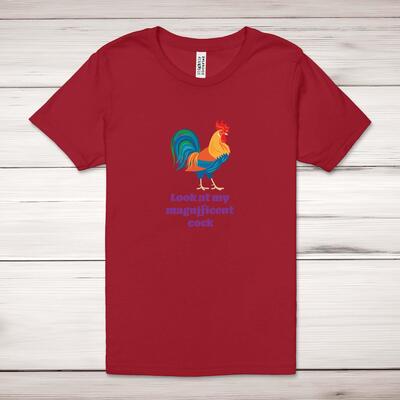 Magnificent Cock Adult T-Shirt