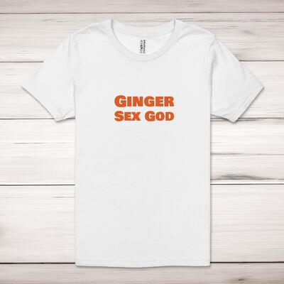 Ginger Sex God Adult T-Shirt