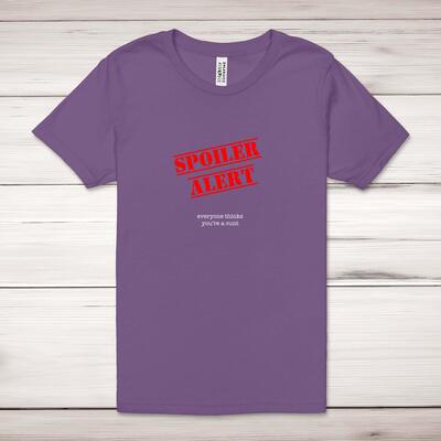 Spoiler Alert Adult T-Shirt