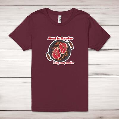 Meat Is Murder Adult T-Shirt