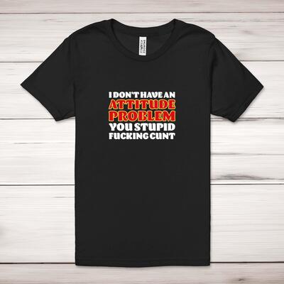 Attitude Problem Adult T-Shirt