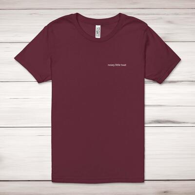Nosey Little ... Swearing Adult T-Shirt