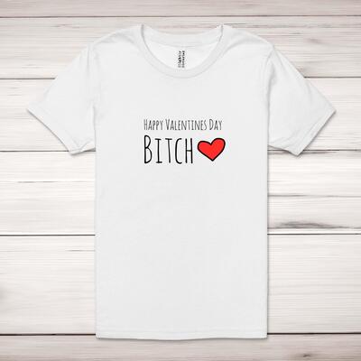 Happy Valentines Day Swearing Adult T-Shirt