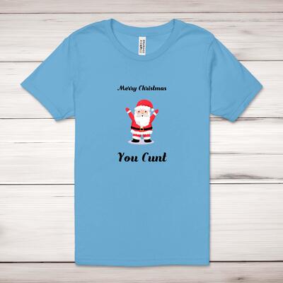 Merry Christmas You... Swearing Adult T-Shirt