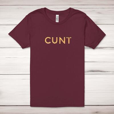 Cunt Lights Adult T-Shirt