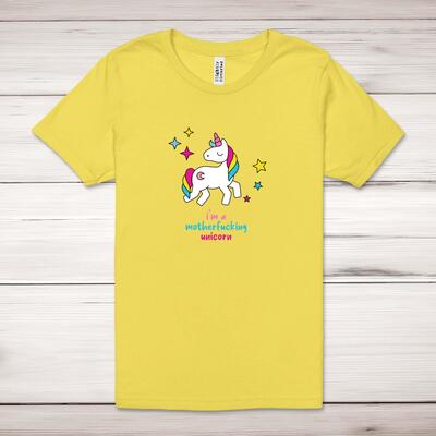 I'm A Motherfucking Unicorn Adult T-Shirt