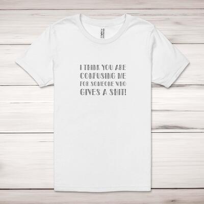 Someone Who Gives A Shit Adult T-Shirt