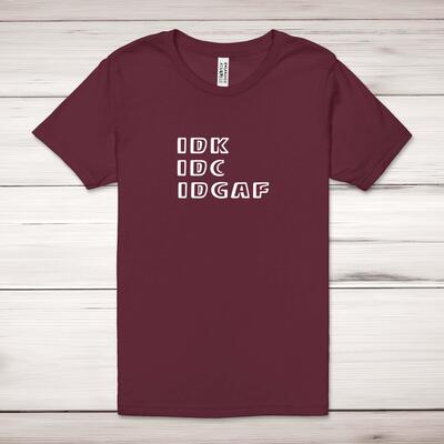 IDGAF Adult T-Shirt