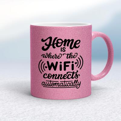WiFi Connects Automatically Mug