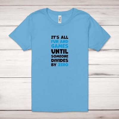 Divide By Zero Adult T-Shirt