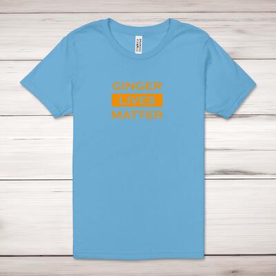 Ginger Lives Matter Adult T-Shirt