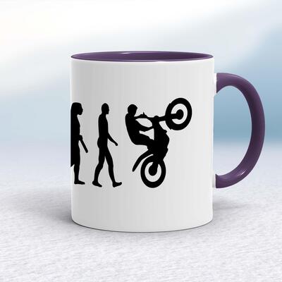 Evolution Of A Trials Bike Rider Mug
