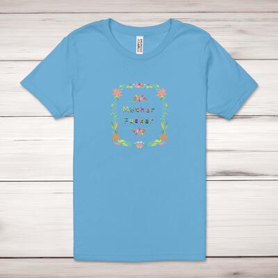 Floral Motherfucker Adult T-Shirt