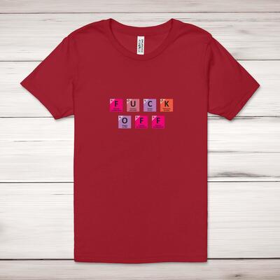 Periodic Fuck Off Adult T-Shirt