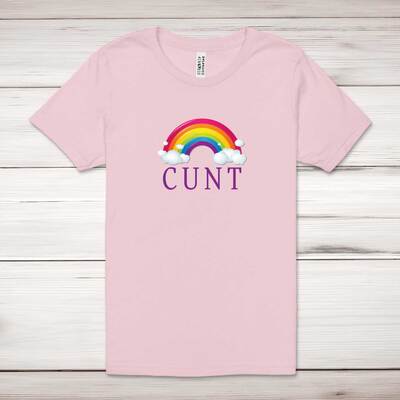 Rainbow Swearing Adult T-Shirt