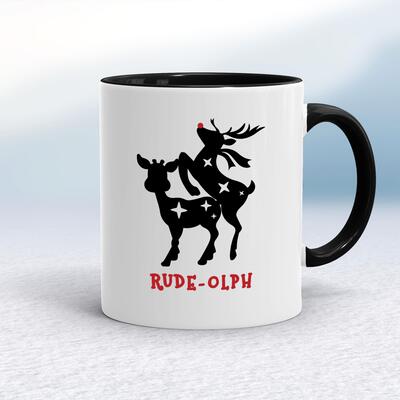 Rude-olph Mug