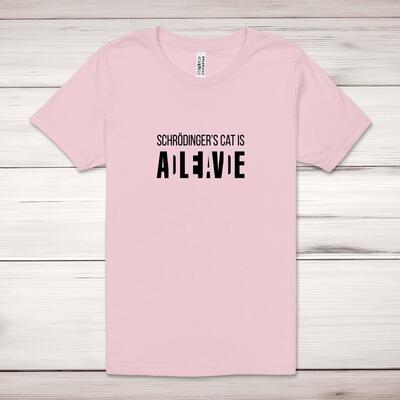 Schrodinger's Cat Adult T-Shirt