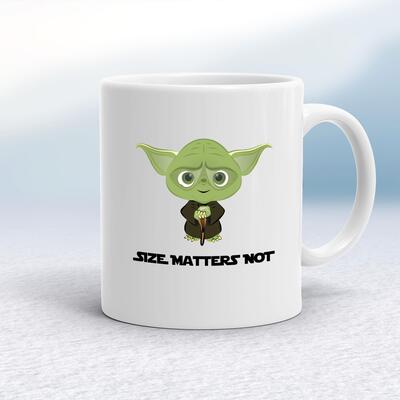 Size Matters Not Mug