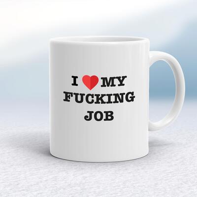 I Love My Fucking Job Mug