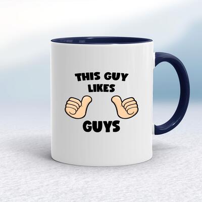 This Guy Likes Guys Mug